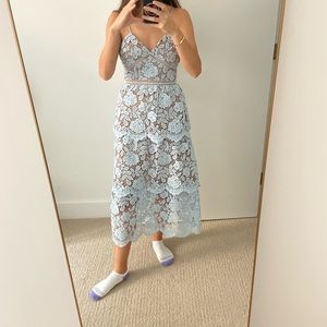 Self portrait dress tags still on!